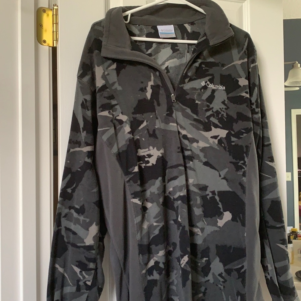 Gray Camp sweatshirt